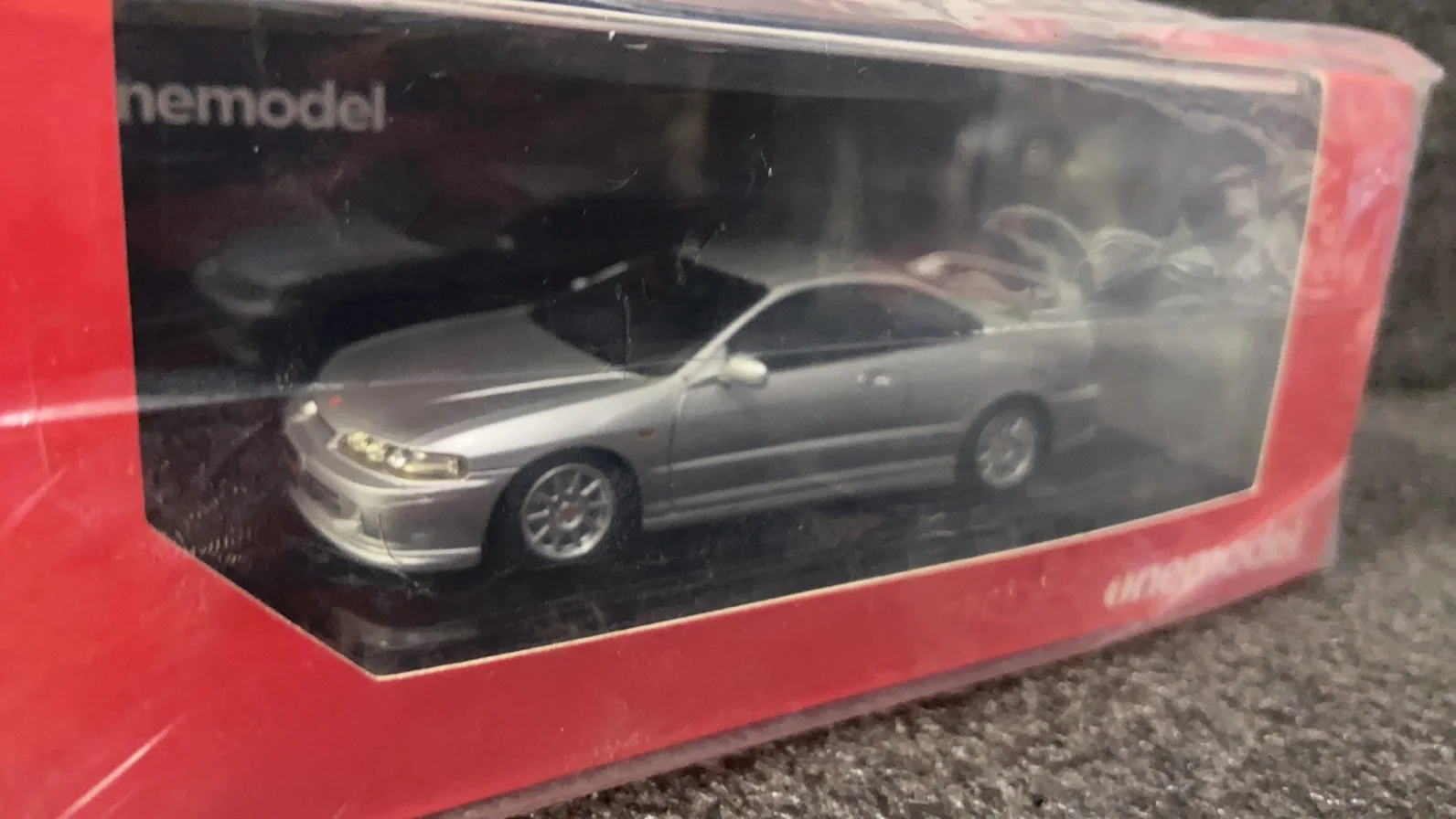 Onemodel 1:43 Integra DC2 타입 R JDM 시뮬레이션 한정판, 송진 금속 정적 자동차 모델 장난감 선물