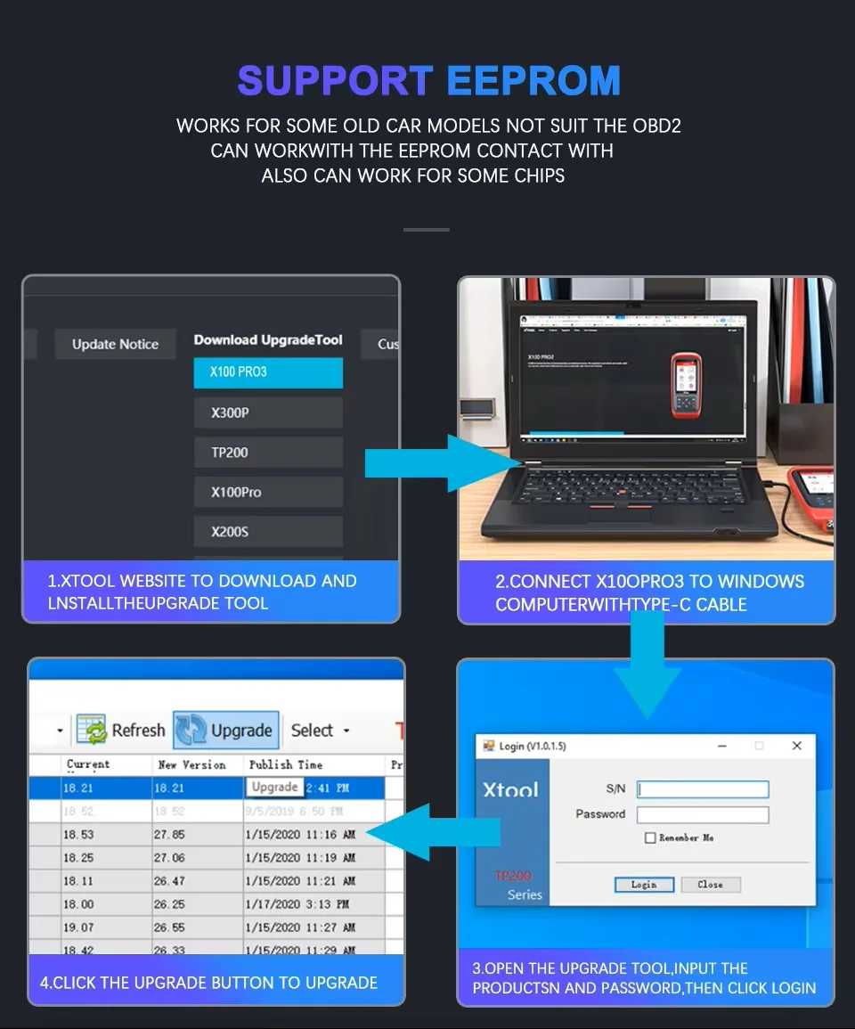 USA Warehouse X100 PRO3 XTOOL All Lost Obd2 Key Programmer Locksmith Tools Key Decoder Scanner Frequency Tester 2026 New view 5