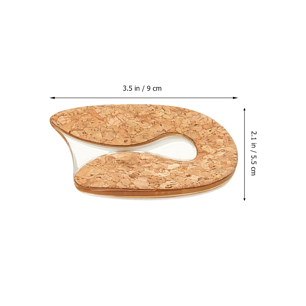 

2pcs Silicone Heel Pads Breathable Comfortable Height Increase Insoles Reusable Heel Protector Pads For Women Men Boost Shoe