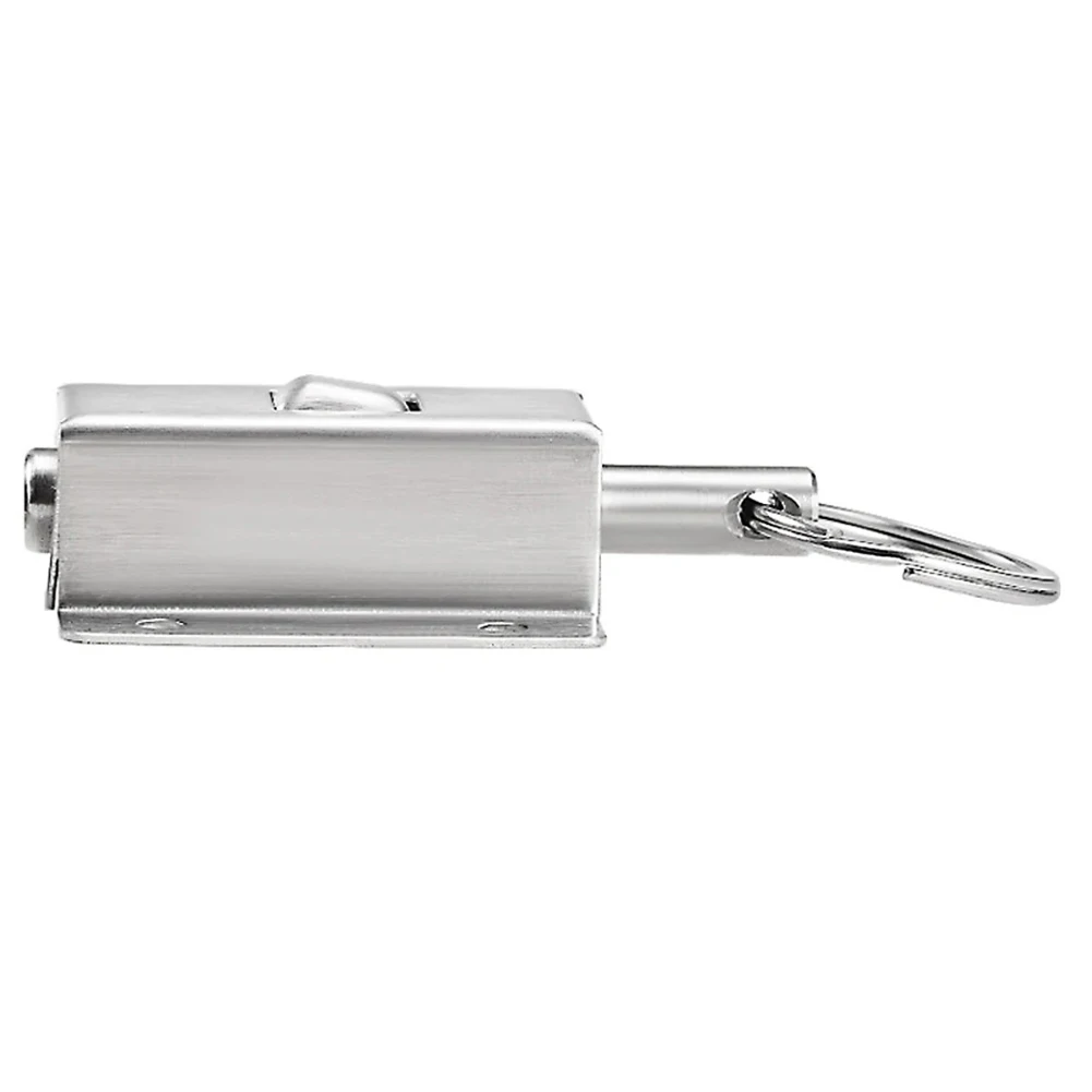 Versatile Latch Stainless Steel Latch Home Hardware Accessory Quick Access Ring Safety Lock Mechanism For Doors