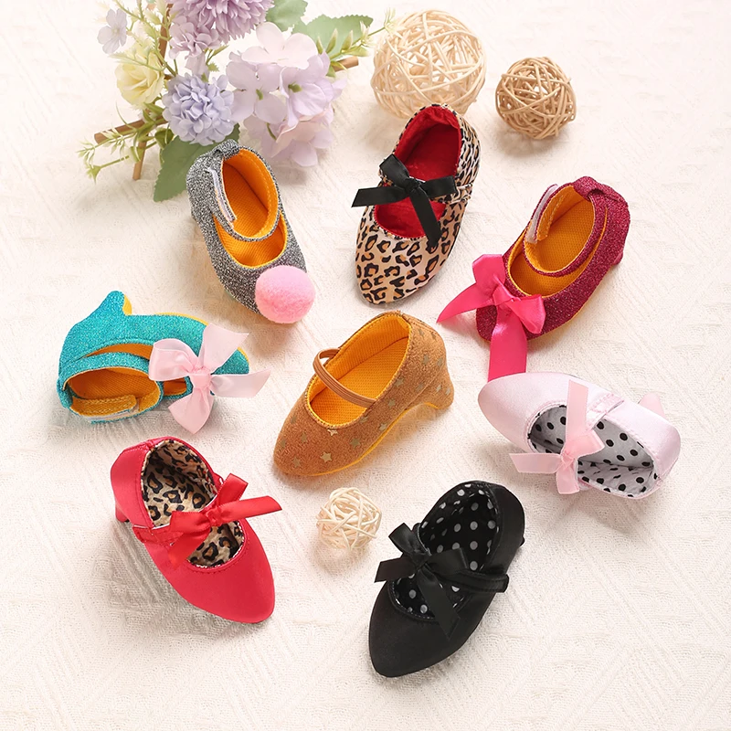 

Новые туфли на каблуке для новорожденных девочек 2026 года, с бантом, для первого дня рождения, для фотосессий, 0-12 месяцев