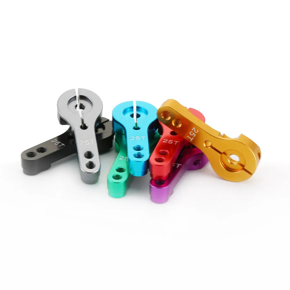 금속 RC 서보 혼 알루미늄 암 세트, 25T M3, MG995, MG996R, E9001, 후타바 사복스, Xcore, HL, HSP, PowerHD, JX, SPT, Dspower, DIY 자동차 장난감