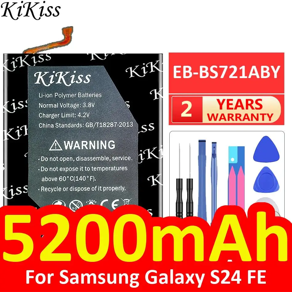 

High Performance 5200Mah EB-BS721ABY For Samsung Galaxy S24 FE Long-Lasting Mobile Phone Battery
