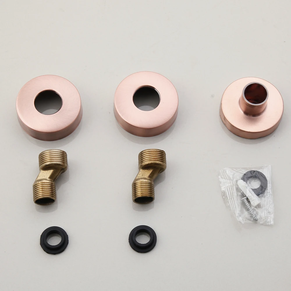 アンティーク銅製バスルームシャワー水栓セット 壁掛け式 3機 - Faucet のレビューと価格