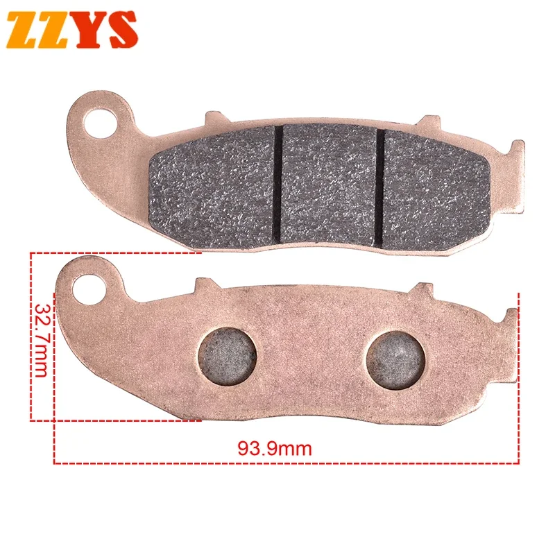 Motorcycle Accessories Front Brake Pads Disc Tablets For WK BIKES WK400 WK 400 Trial 400 2015-2017 For SWM Gran Turismo 440 2018