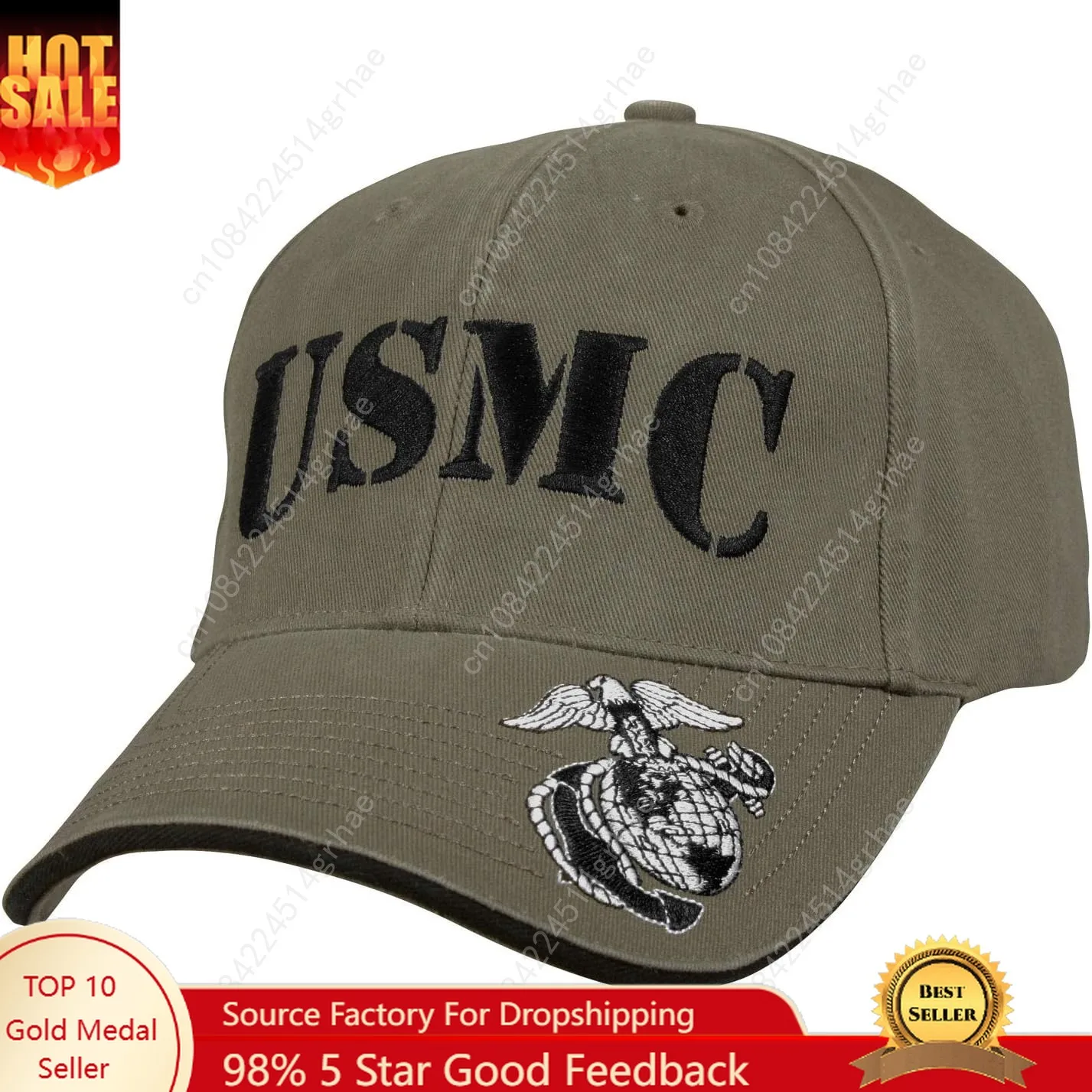 

Rothco Deluxe Vintage USMC Embroidered Low Pro Cap