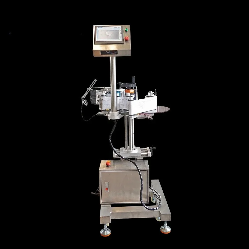Express Paper Box Labeling Machine, Paper Box Labeling Machine, Fully Automatic Labeling Machine, Side Flat Rolling Labeling Hea