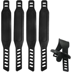 2/4pcs Exercise Bike Belts Adjustable Length Bicycle Pedal Straps Generic for More Stationary Cycling Fix Bands Tape Fitness