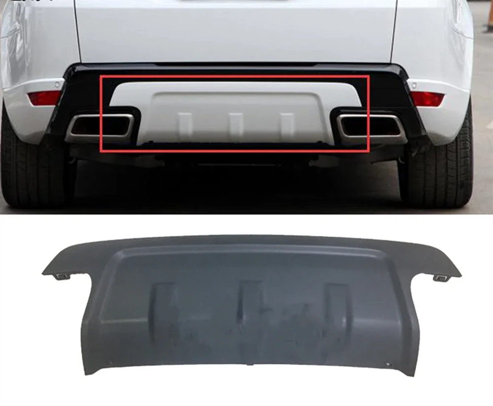 

New！ For Land Rover Range Rover Sport 2018-2022 LR105079 Rear Bumper Diffuser Lip Tow Hook Trailer Cover Spoiler Splitter Plate