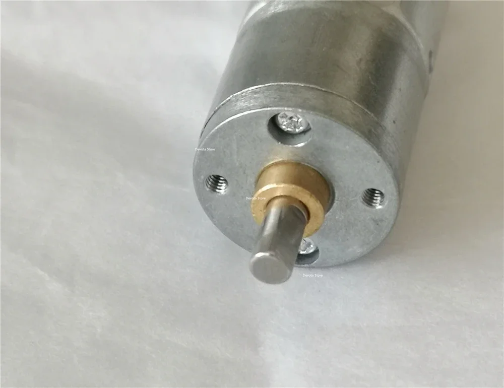 DC 12V 기어 모터 전기 감속 모터, 풀 메탈 감속 로봇 잠금 도그 피더 모터, 15 ~ 310RPM, 20mm