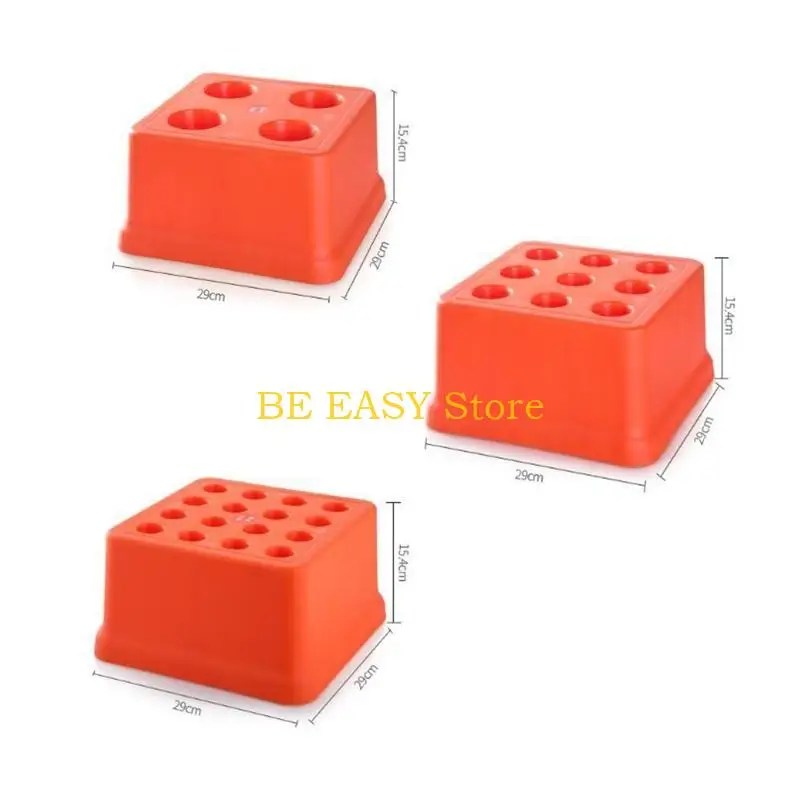 E28F Multifunktionale 16/9/4 Löcher Fräser Aufbewahrungsbox für Display Boxen für