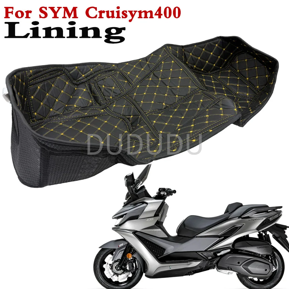 

Новый чехол для заднего багажника мотоцикла SYM Cruisym400, вкладыш для багажного ящика, внутренний чехол для заднего сиденья, сумка, подкладка, внутренняя накладка для контейнера