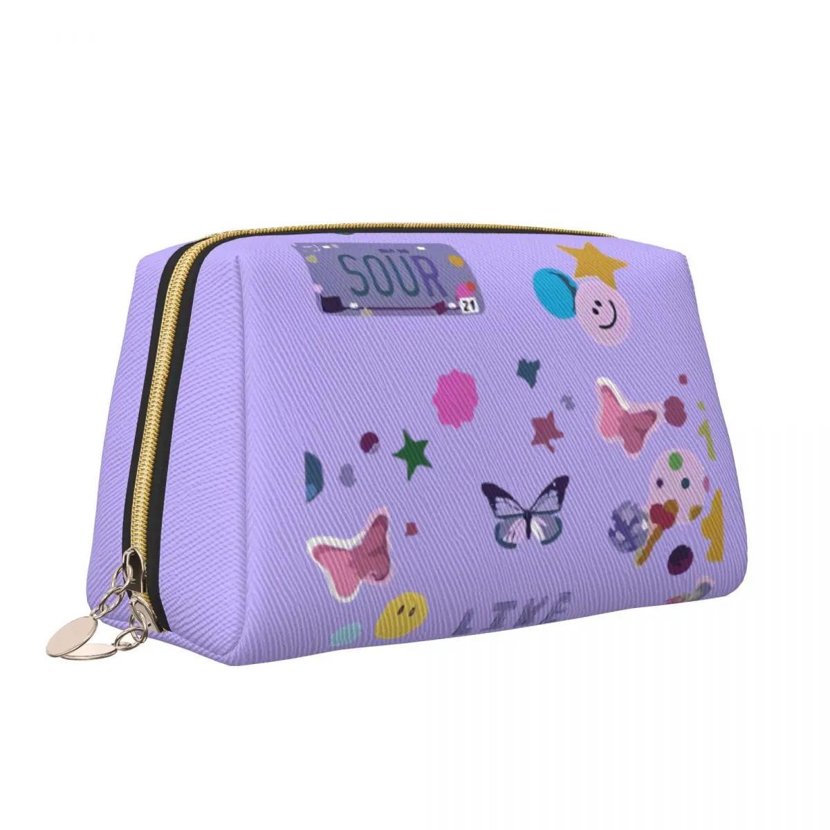 Olivia Vampire Rodrigos Sour Makeup Bags Trendy Large Capacity Cosmetic Bag Accessories Women GUTS Music Zipper Beauty Toiletry