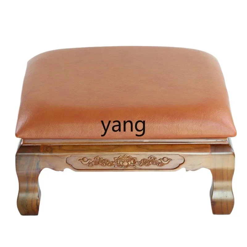 

XYY leather kneeling mat solid wood prayer stool household prayer stool meditation cushion