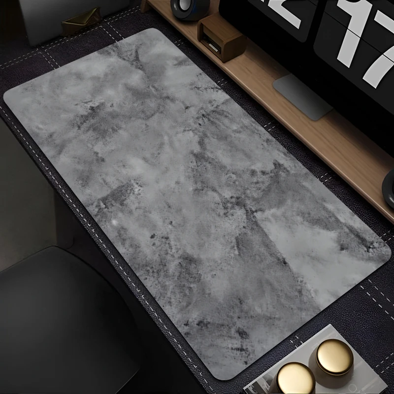 Gaming Mouse Pad xxl Accessories Gabinete Gamer PC Computer Desk Mat 90x40cm Non Slip Keyboard Pad Tablet Popular Gray Mousepad