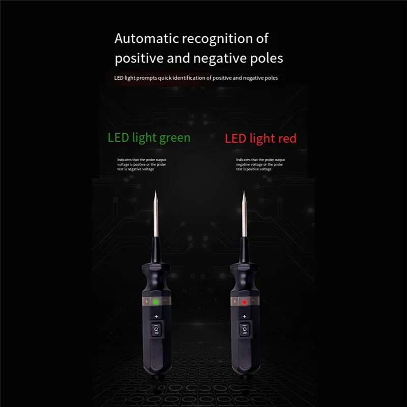 

AF89-1 PCS Car Circuit Tester Voltage Electric Current Polarity Test Pen Black