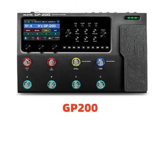 

Valeton GP-200 || LT || Red Guitar Bass Amp Modeling IR Cabinets Simulation Multi-Effects with Expression Pedal Stereo OTG USB