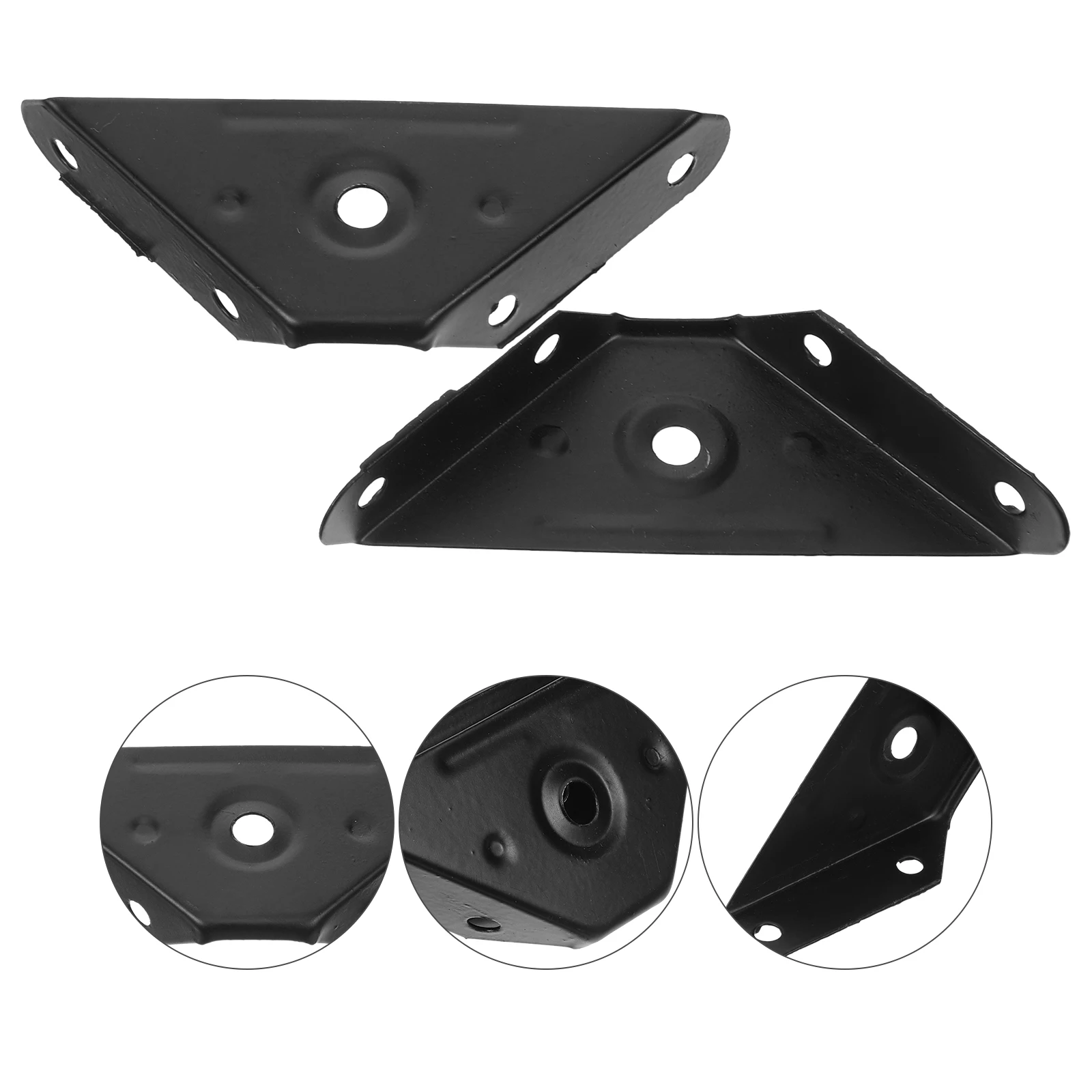 

20 Pcs Right Angle Fixing Parts Brackets Angled Corner Shelf Code Small Multifunctional Connector Cold Rolled Steel