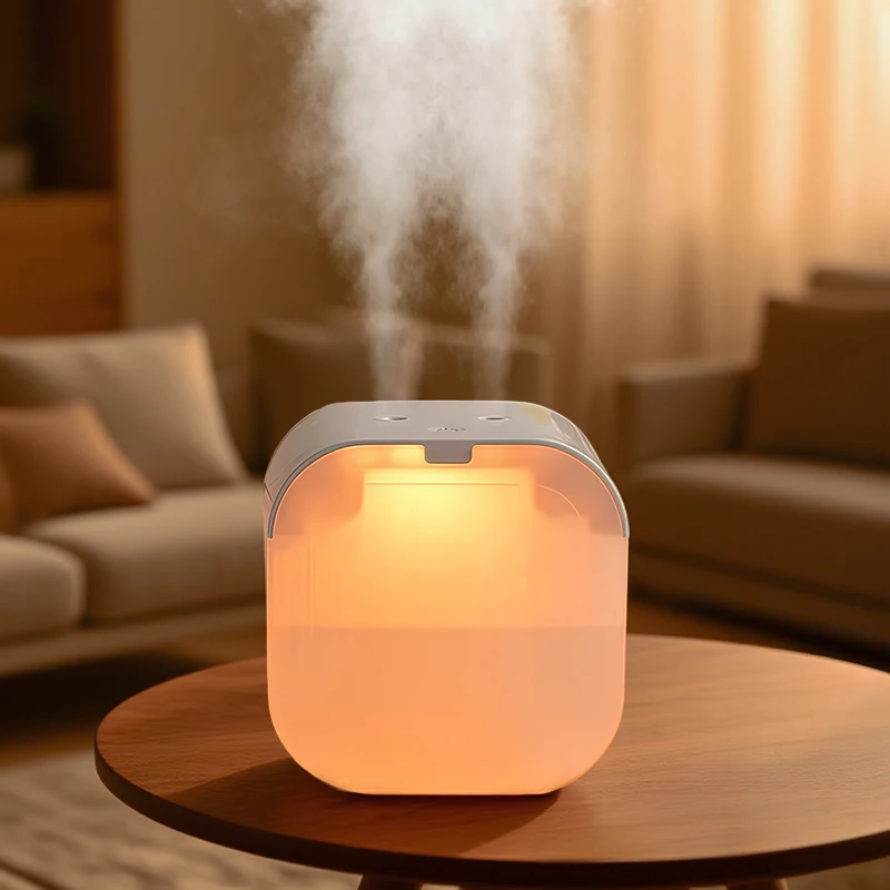 

Увлажнитель воздуха с двойной насадкой, мелкая бытовая техника, USB настольный увлажнитель воздуха, портативный спрей, увлажнитель мини-размера для домашнего офиса