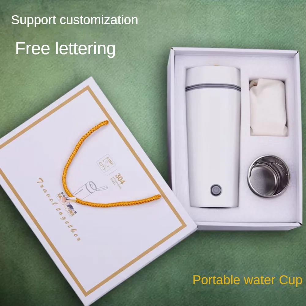 Портативный чайник из нержавеющей стали 304, 220 В, 400 мл