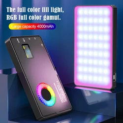 Mobile Led Light For Cell Phone Portable Led Light Portable Rechargeable Led Lamp Selfie Led Light Video Shooting Light RGB
