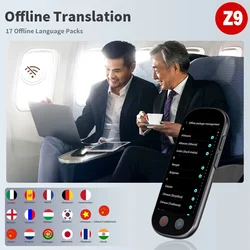 139 Languages Portable Smart Voice Translator Real-time Multi-Language Speech Interactive 17 Offline Translator Business Travel