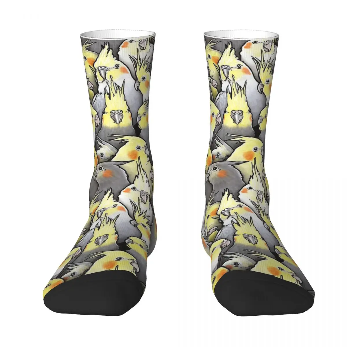 Cockatiels Galore Unisex Winter Socks Hiking Happy Socks Street Style Crazy Sock