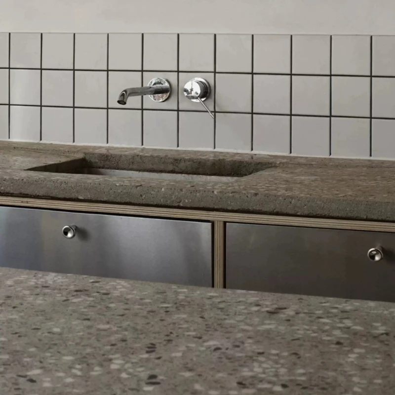 Titanium Silber Moderner Massiver Messing Hochwertiger Möbelgriff Nordischer Minimalistischer Stil Schubladengriff Glänzend Silberne Küchengriffe – Detail 6