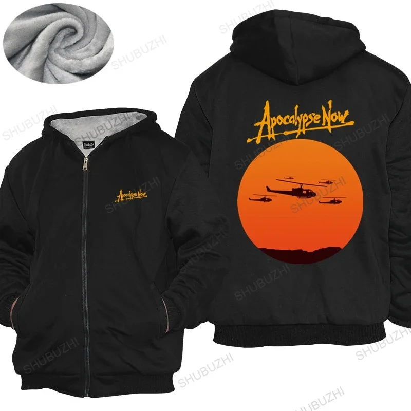 Male shubuzhi warm coat Apocalypse Now warm coat Men Huey Helicopter thick hoody Vietnam War  Fashion Unisex jacket Euro Size