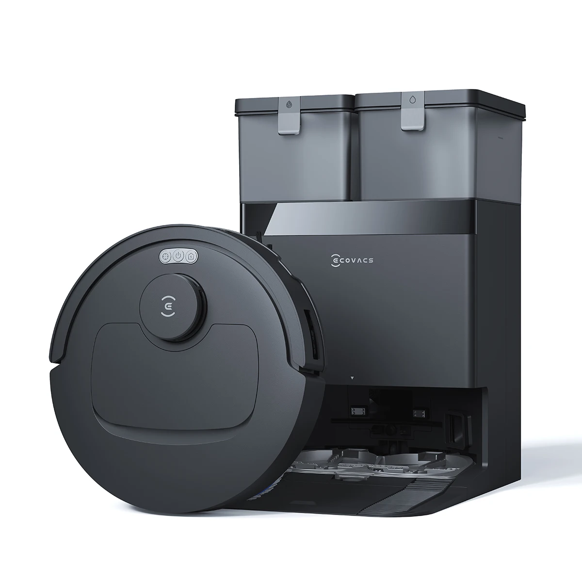 ECOVACS DEEBOT T30e Omni Robotstofzuiger met Mop 25.000 Pa OZMO Turbo 2.0 ZeroTangle 3.0 Anti-Tangle Auto-Empty Station