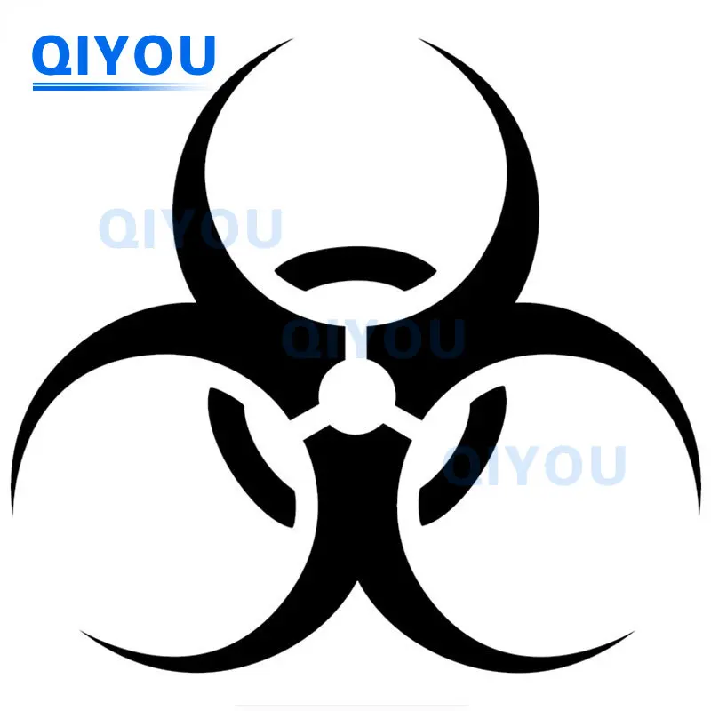 Creative Decoration Biohazard Signs Car Stickers Suitable for Off-road Vehicles Fuel Tank Caps Surfboards Laptops PVC Decal