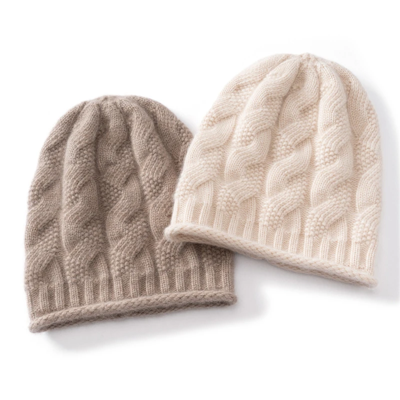 

KOIJINSKY Women's Autumn/Winter 100% Cashmere Knitted Hat
