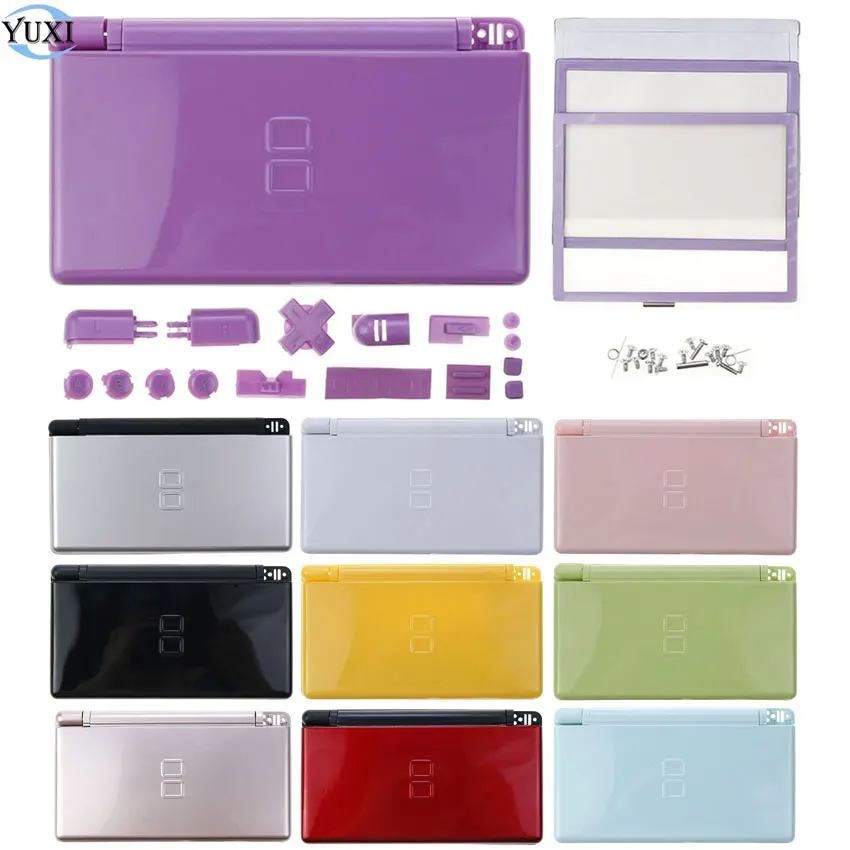 

YuXi For NDS Lite Replacement Housing Shell Case Full Buttons Kit For DS Lite NDSL Console Repair Parts