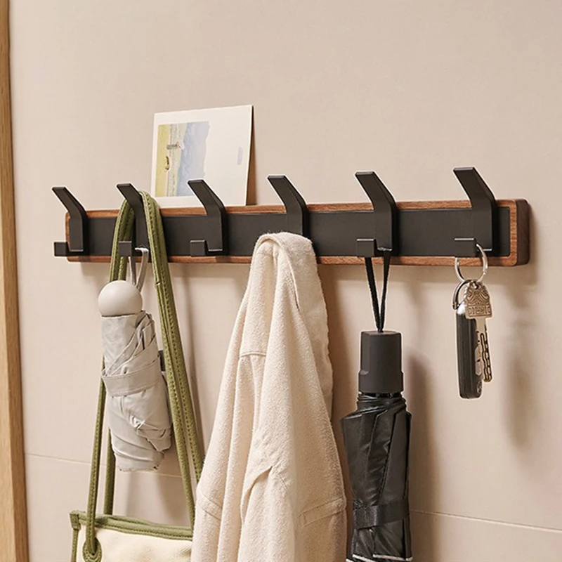 

Nordic Solid Wood Coat Racks Wall Clothing Organizer Modern Dressing Storage creative Clothes Hangers Luxury Home decoration