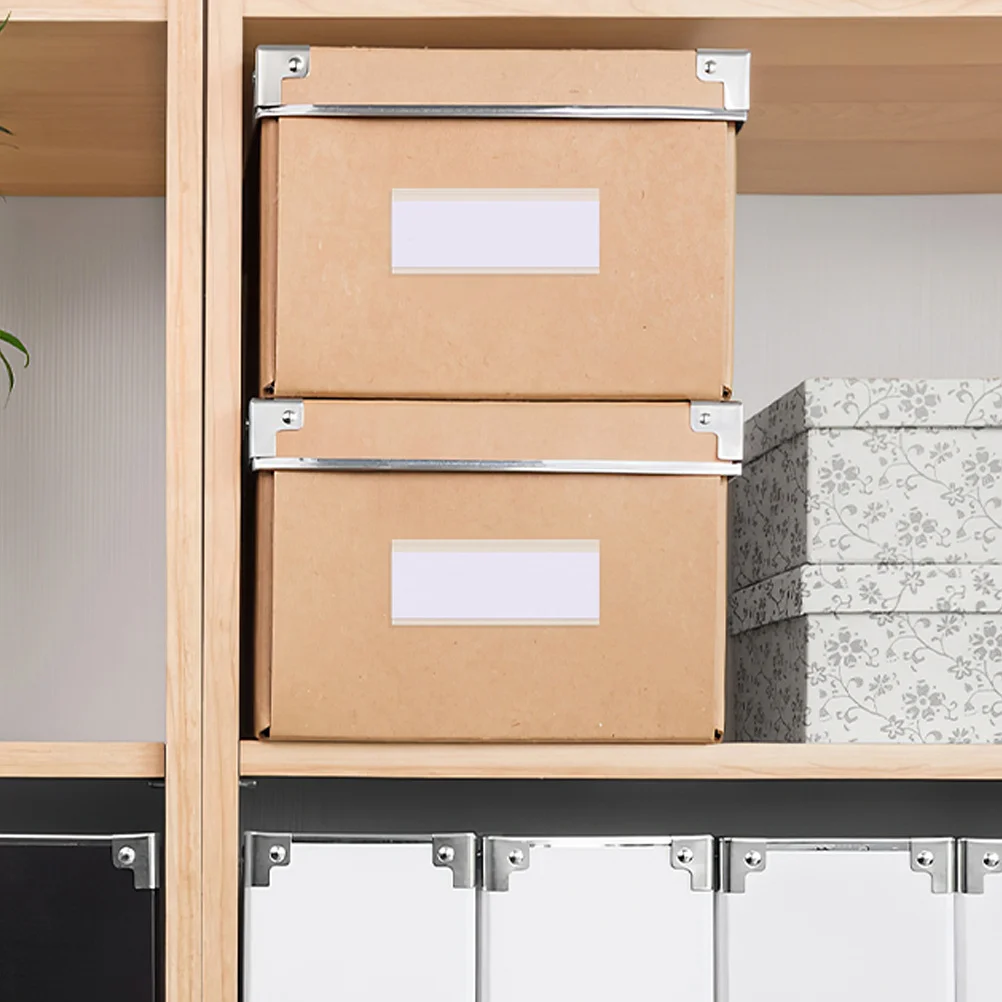 

30Pcs Strong Adhesion Price Tag Strip Clear for Supermarket Shelves Quick Replace Label Holder Display Stand Accessories