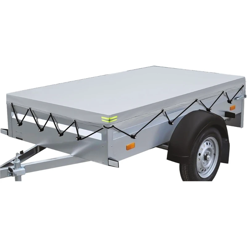 Heavy Duty Tarps Waterproof Anti-UV Tarp Cover Windproof Trailer Tarpaulin Cover Drop Shipping