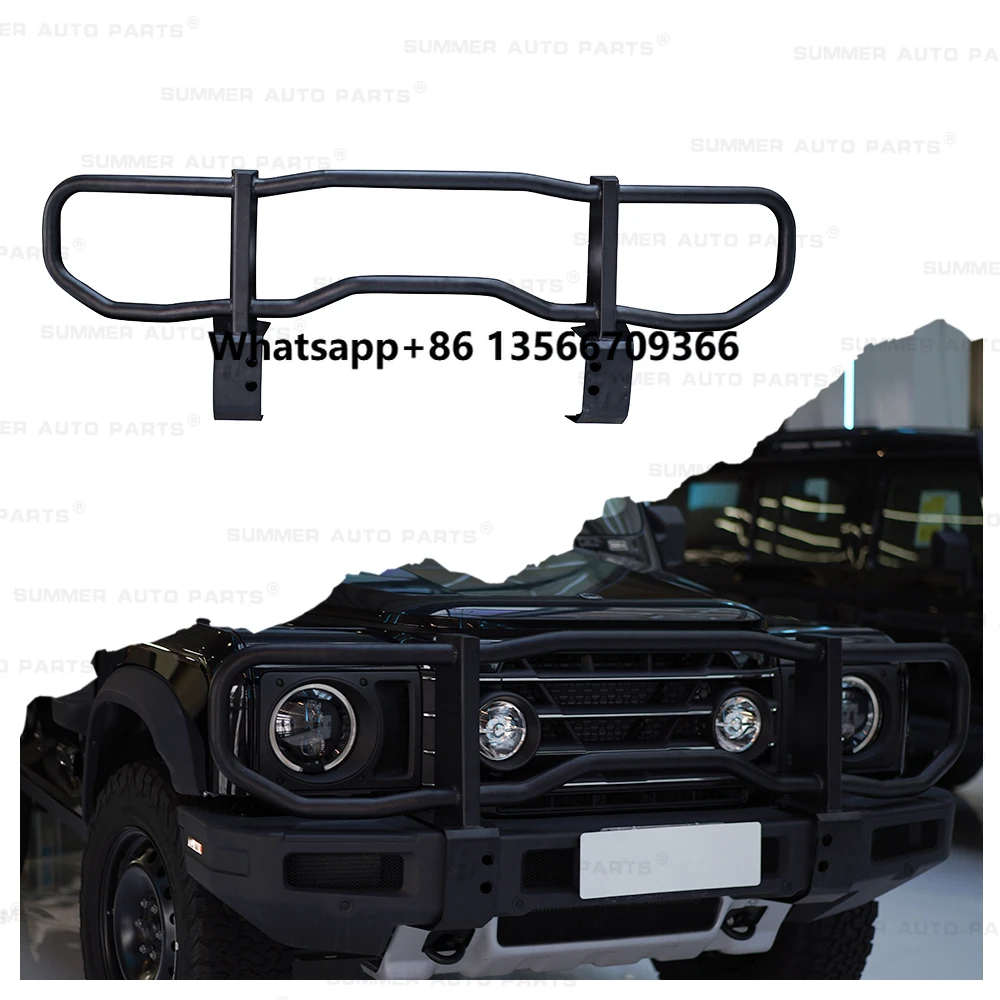 Summer Auto Parts 4X4 Offroad Body Kit Steel Car Front Bumper Bull Bar for Ineos Grenadier Accessories