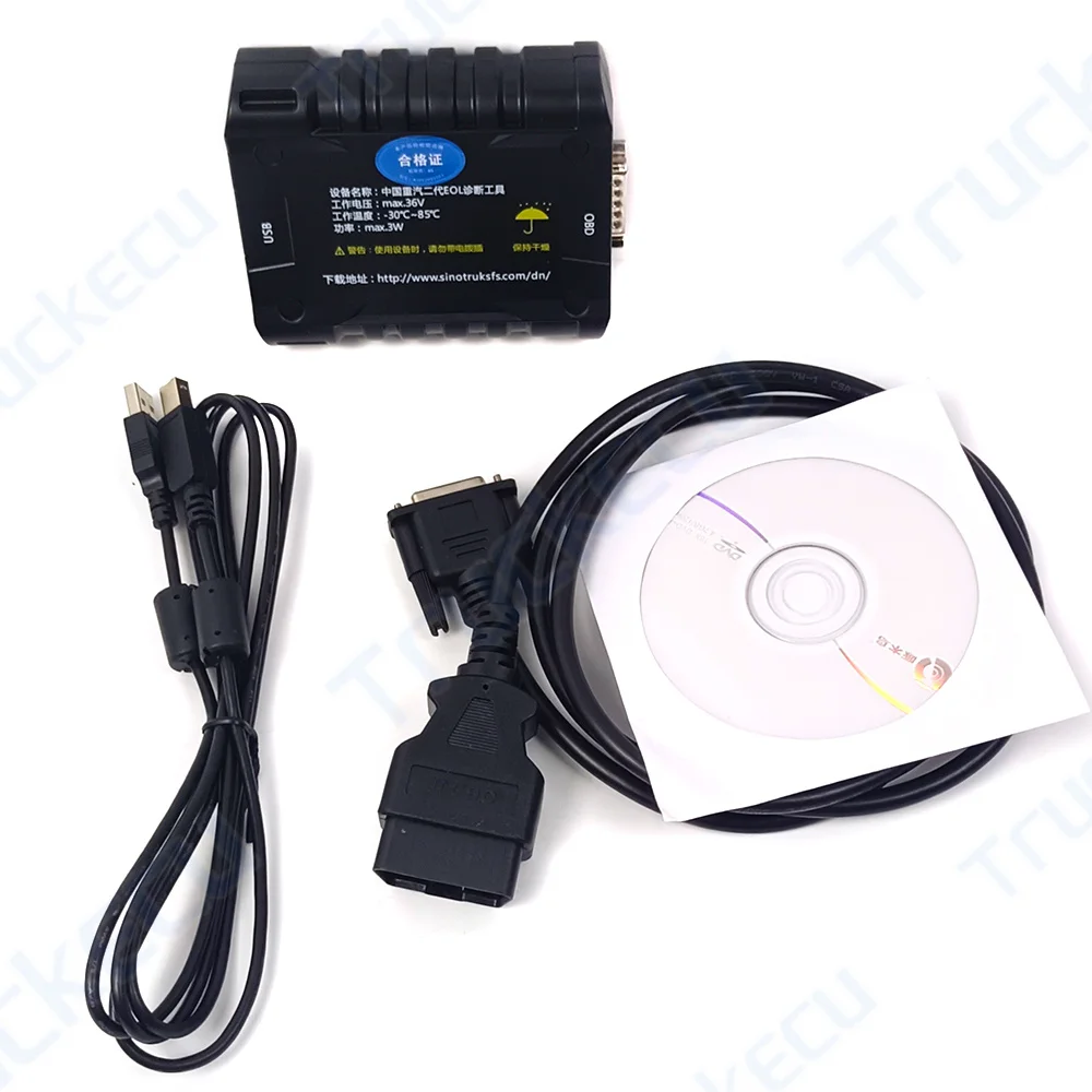 Truck Scanner Diagnostic Interface for SINOTRUK HOWO Cnhtc Diesel Engine Heavy Duty Diagnostic Tool