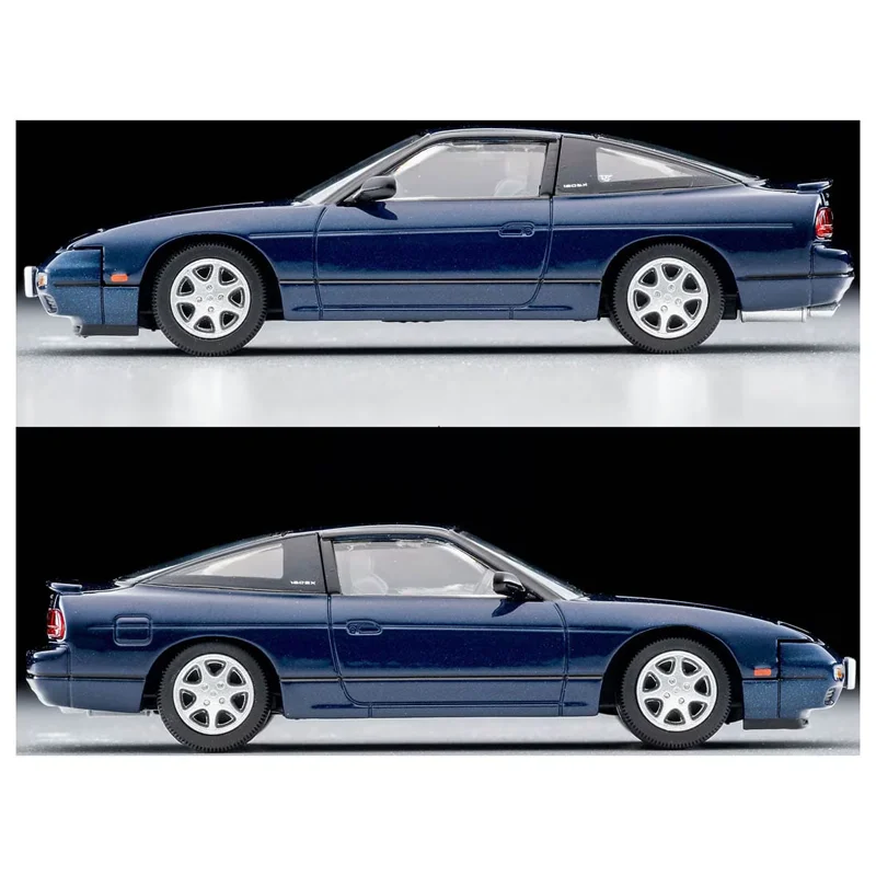 Takara Tomy Tomytec Tomica 1/64 TLV-N235d Nissan 180sx TYPE-II (Blauw) Legering Speelgoed Motor Diecast Metalen Model Geschenken