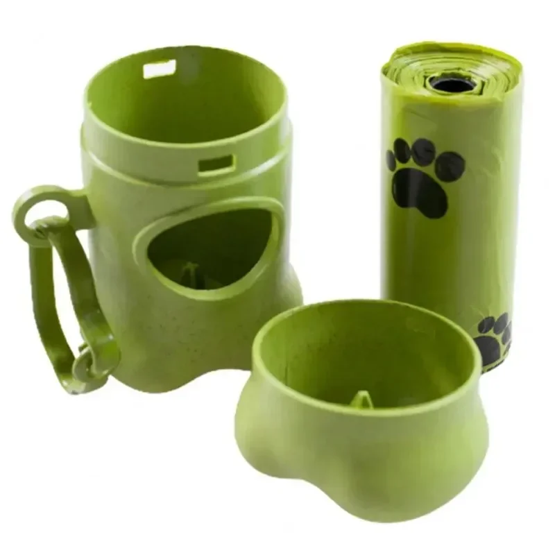 Waste Bag Dispenser Convenient Environmental Friendly Plastic Pet Dog Poo Bag Holder for Outdoor