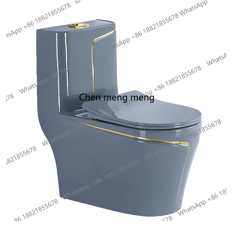 

toiletHousehold ceramic color large diameter siphon super whirlpool silent pumping deodorant