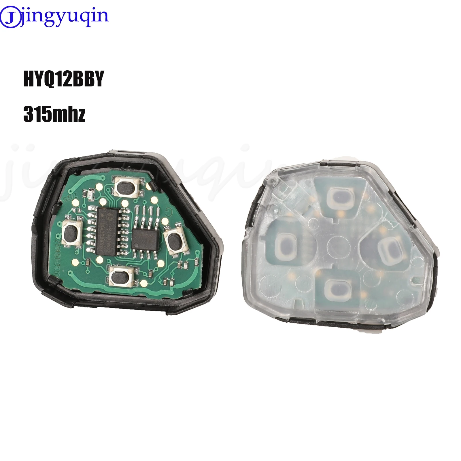 jingyuqin Inner Internal Core Assembly Of Remote Key For Toyota Camry Corolla Prado RAV4 Vios Hilux Yaris 315MHz