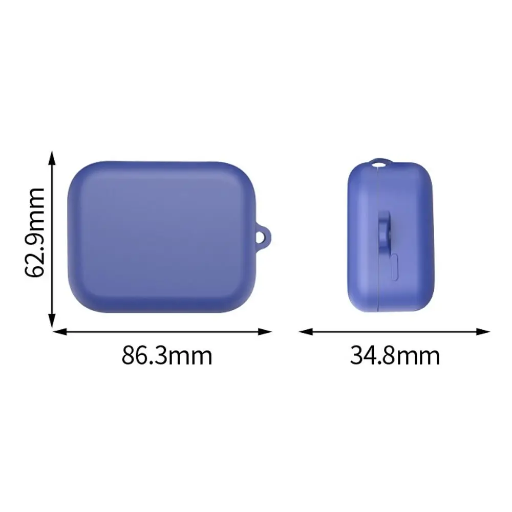 New Silicone Protective Case with Hook Anti-fall Earphone Cover Shockproof Headphones Shell for Soundcore P41i Accessories view 4
