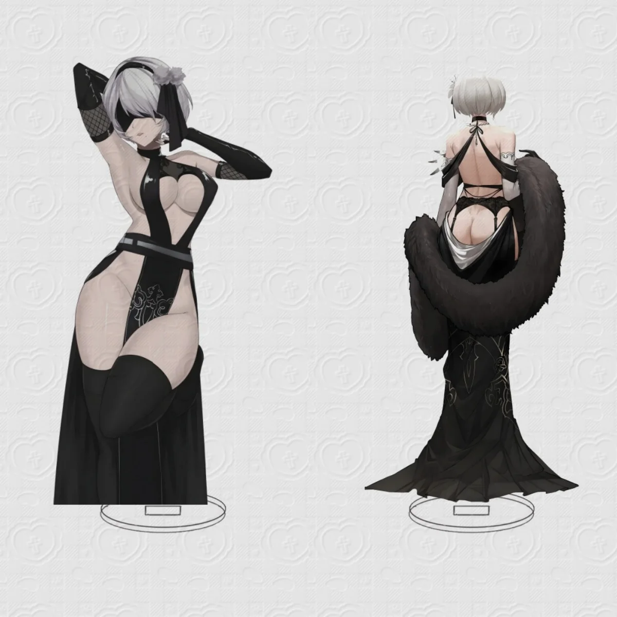 

15CM game NieR:Automata workshop Acrylic Stand Model Cosplay Charm Characters Ornament Accessories Christmas Collection Gifts