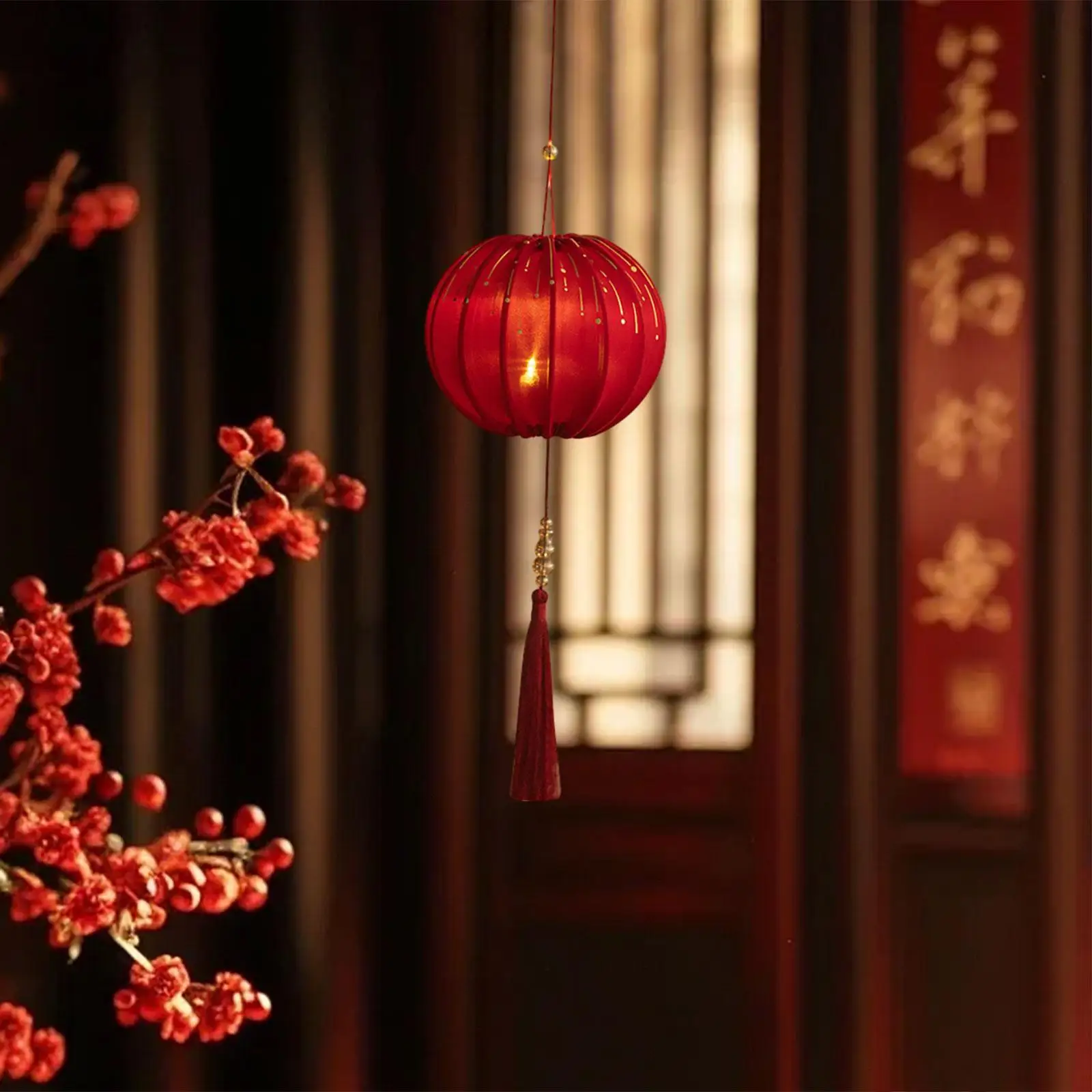 2025 Chinese New Year Lantern DIY Craft Set Red for Wedding Party Shop