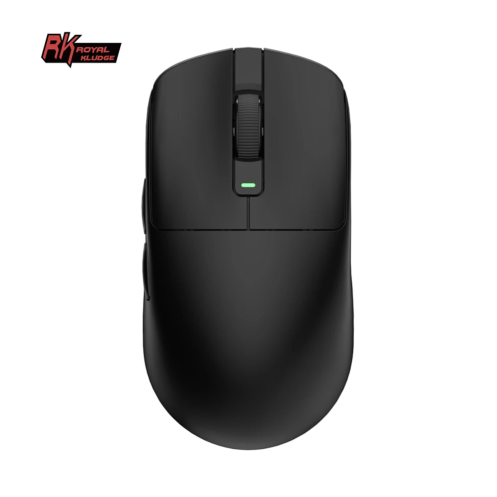 RK M3 PAW3950 Gaming Mouse 47G Lightweight 7Levels Tri-mode Bluetooth Wireless Gamer Mouse 26000dpi 8000Hz E-Sports Custom Macro