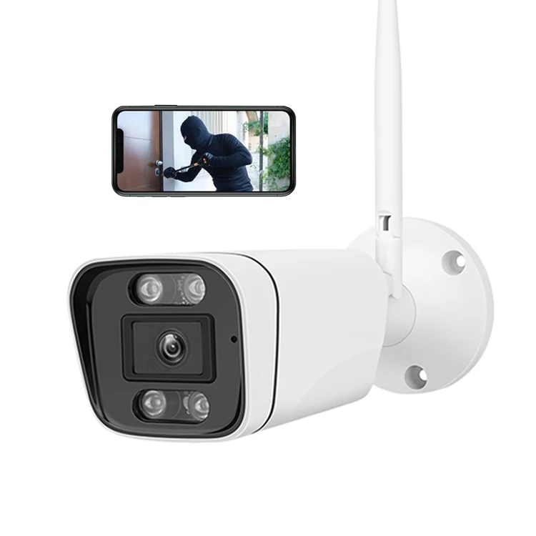 

July003 Waterproof IP67 Metal Housing Outdoor Bullet Security Cameras Wireless Cctv Network Camera