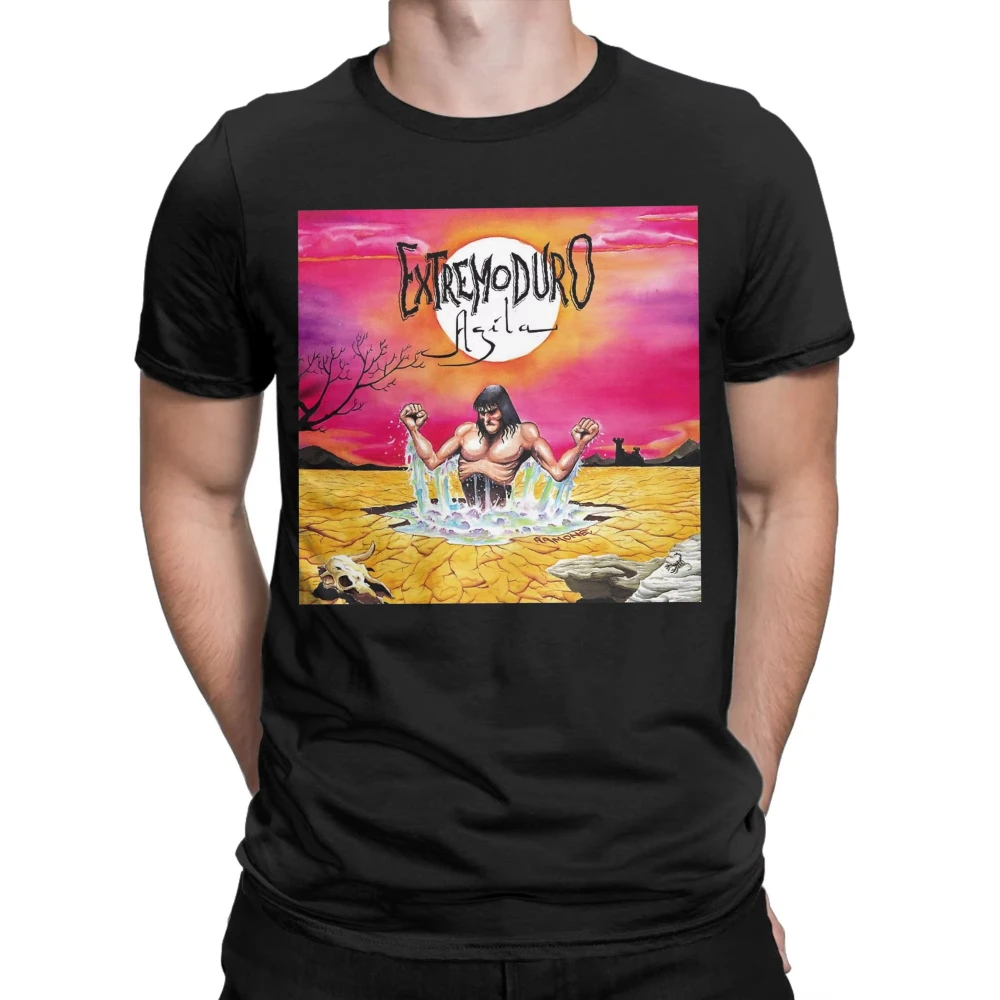 Extremoduro Agila Album 1996 Men's Women T Shirts Funny Tee Shirt Short Sleeve Crew Neck Male T-Shirts Cotton Gift Idea Clothing
