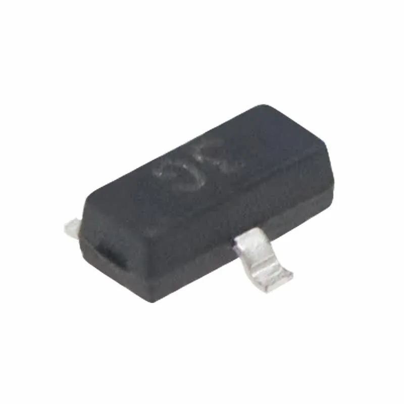 10 pcs Small Signal PNP Transistor BC857C SOT-23, 3 pins, for signal amplification, sensor circuit, low power switching and elec