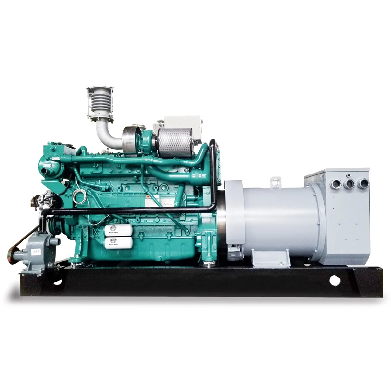 With CCS Certificate Open Type 100kw Marine Disel Generator With Weichai Engine WP6CD132E200 125kva Generator view 4